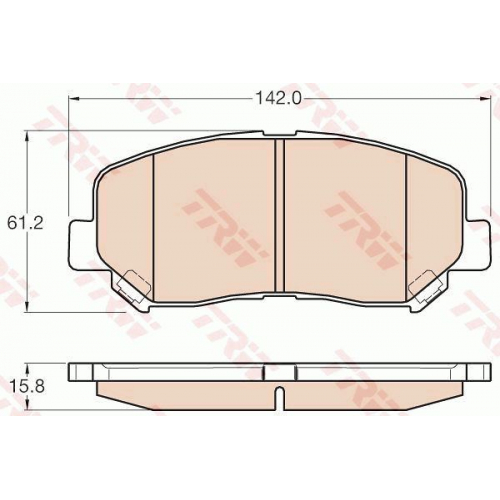 Колодки TRW GDB3562