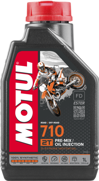 MOTUL 710 2T, 1 литр в Москве